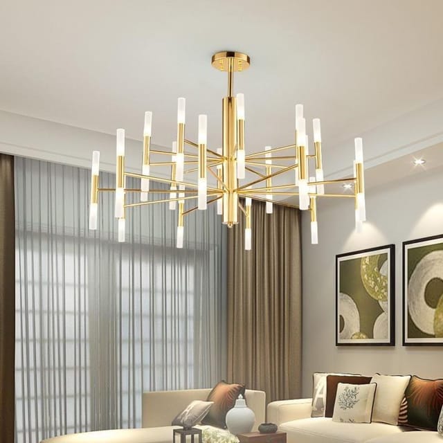 Chandelier Lighting Flush Mount Ceiling Light Modern Chandelier Lighting Fixture for Bedroom, Hallway, Bar, Kitchen, Bathroom E40