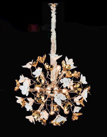 BrighteNIX Crystal Chandelier Light for Living Spaces, Luxurious Crystal Decor, Multiple Room Installation