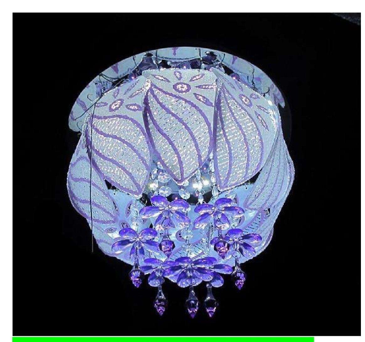 Swanart Multi Colour Musical Chandelier 4239-300