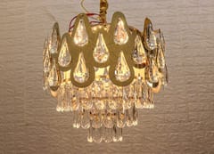 Swanart Glamour in Layers: Three-Tiered Crystal Chandelier Pendant Light 6840-400