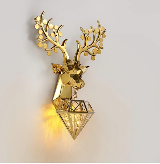 Swanart Deer Wall Light