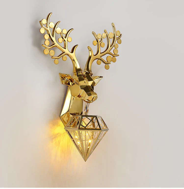 Swanart Deer Wall Light