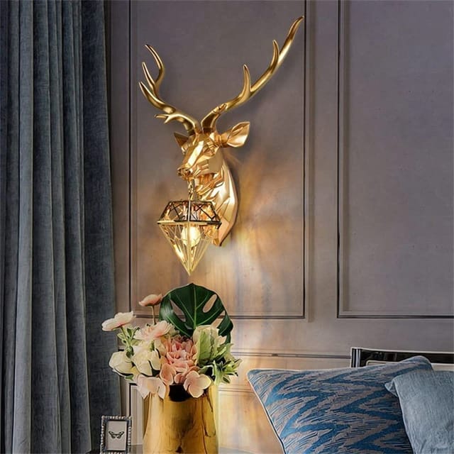 Swanart Deer Wall Light
