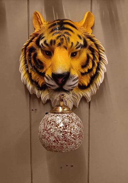 Swanart Tiger Wall Light - Fierce Elegance for Your Space
