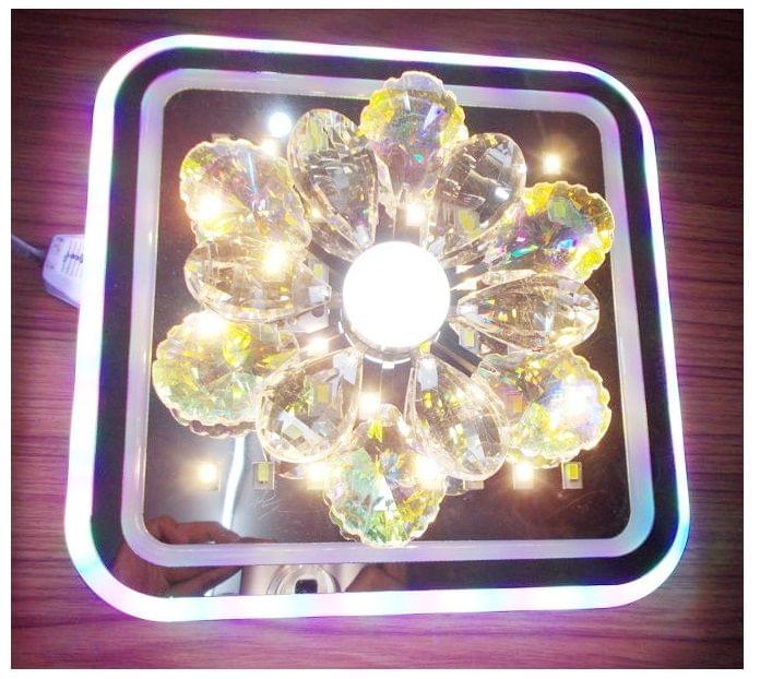 Peacock Chandelier 7 inch Ceiling Lamp g135/SQ