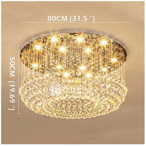 Peacock chandelier ceiling light h693