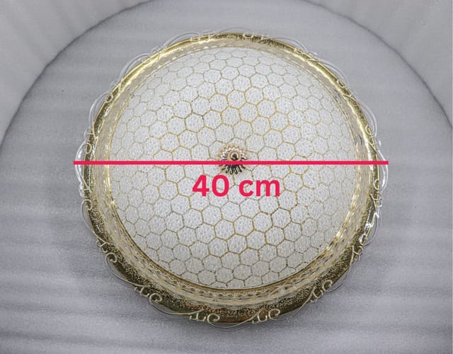 Swanart Chandelier Ceiling Round Light 16 inch (Multicolor) ( with Bluetooh System) 1004-400