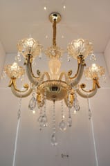 Swanart Venetian Glass Beauty: Italian Chandelier Lighting for a Timeless Ambiance