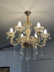 Swanart Venetian Glass Beauty: Italian Chandelier Lighting for a Timeless Ambiance