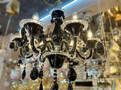 Swanart Elevate Your Space with the Black Italian Chandelier Light - Illuminate in Style