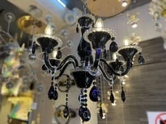 Swanart Elevate Your Space with the Black Italian Chandelier Light - Illuminate in Style