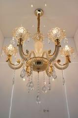 Swanart Venetian Glass Beauty: Italian Chandelier Lighting for a Timeless Ambiance
