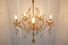 Swanart Experience Elegance: 5 Bulb Italian Chandelier | #1 in Lighting Decor