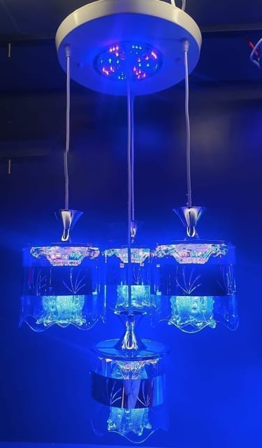 Designer Glass Hanging Chandelier
