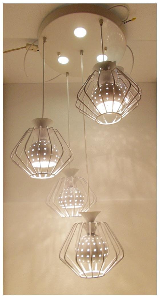 Peacock Chandelier Ceiling Lamp 1749-5